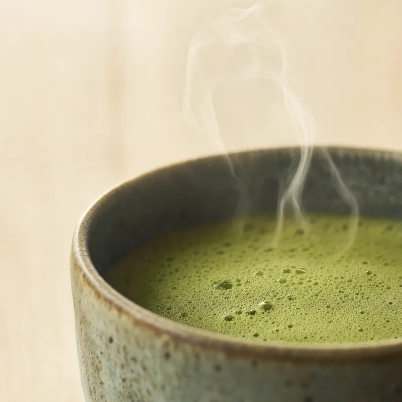 Morning matcha ritual