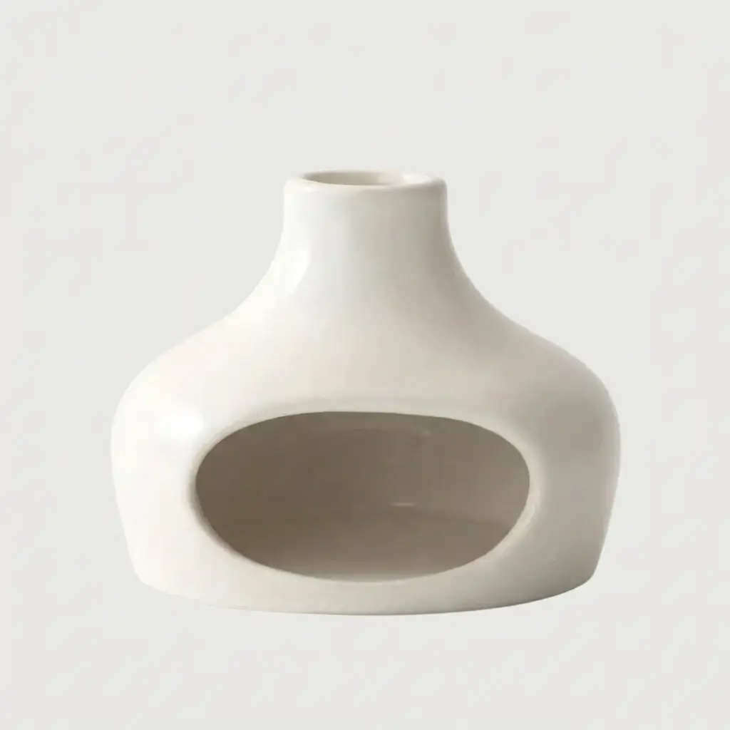 Palo Santo and Sage Ceramic Chimney Burner