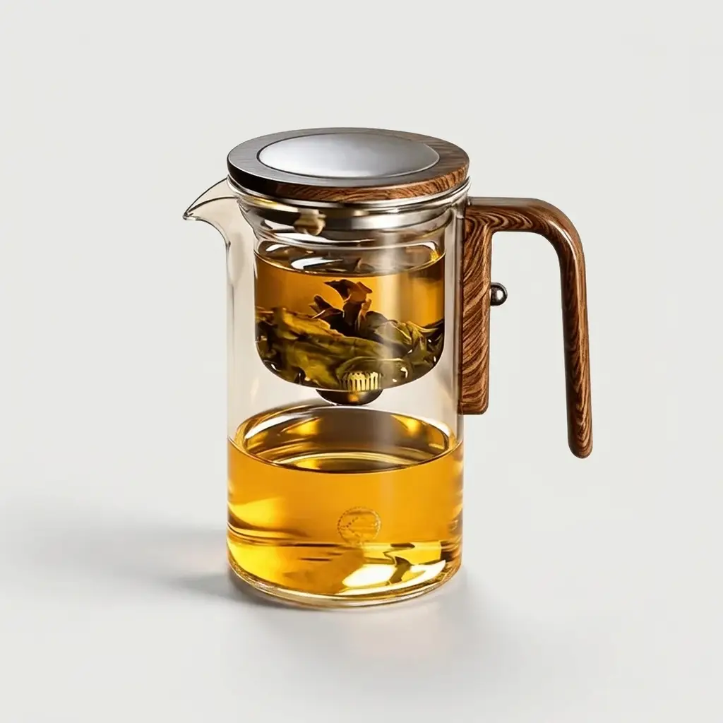 Glass Tea Infuser Teapot